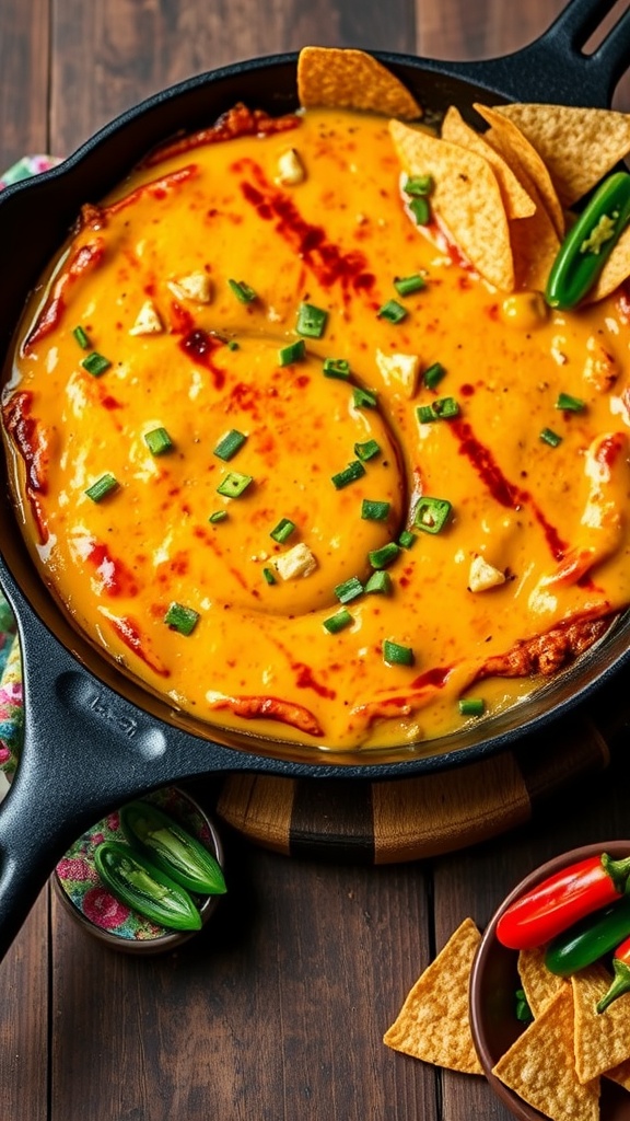 Spicy Grilled Queso Dip Recipe